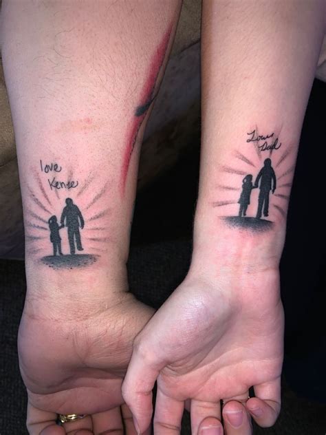 daddy and daughter tattoo ideas